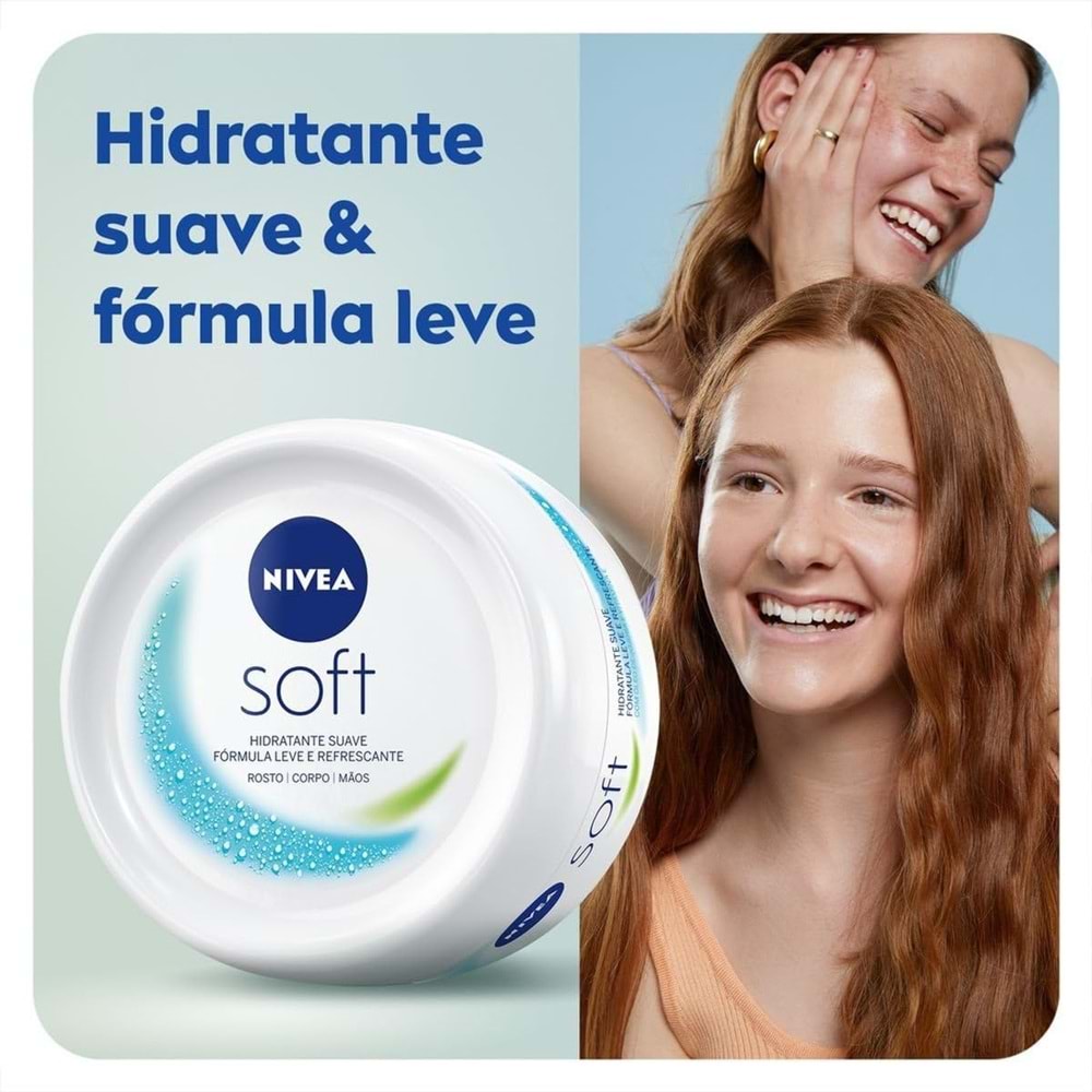 NİVEA SOFT EL VE CİLT KREM 100 ML. KAVANOZ