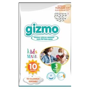 GİZMO MASKE ÇOCUK 10 LU