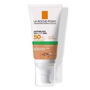 LA ROCHE POSAY ANTHELIOS XL SPF 50+ ANTİ-SHİNE DRY TOUCH 50 ML GÜNEŞ KREMİ ( TİNTED ) ( YAĞLI VE HASSAS CİLTLER İÇİN )