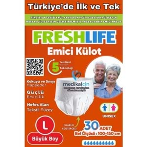 FRESLİNE KÜLOTLU HASTA BEZİ 30 LU LARGE