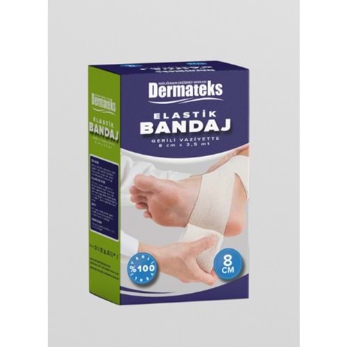 DERMATEKS ELASTİK BANDAJ 8 CM.