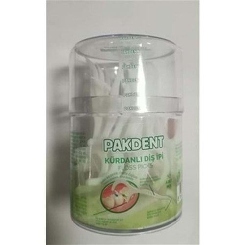 PAKDENT DİŞ İPİ KÜRDANLI 50 Lİ