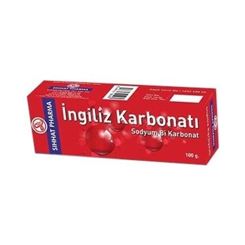 SIHHAT İNGİLİZ KARBONAT 100 GR.