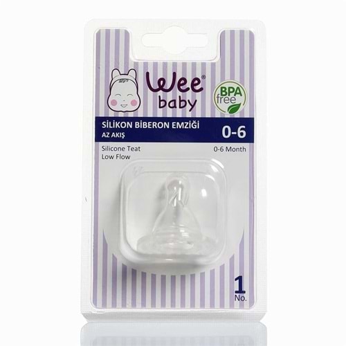 WEE BİBERON EMZİĞİ YUVARLAK NO: 1