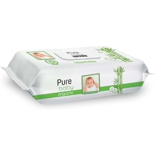 PUREBABY ISLAK MENDİL 90 LI