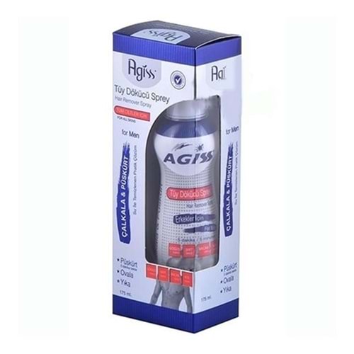 AGİSS TÜY DÖKÜCÜ SPREY 175 ML. ERKEK