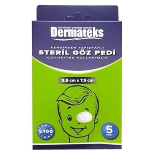 DERMATEKS GÖZ PEDİ YAPIŞKAN ÇOCUK 5 Lİ
