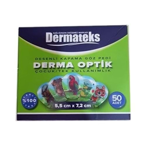 DERMATEKS GÖZ PEDİ YAPIŞKAN ÇOCUK 50 Lİ