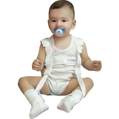 VİZOR ÇOCUK PAVLİK BANDAJI S,M