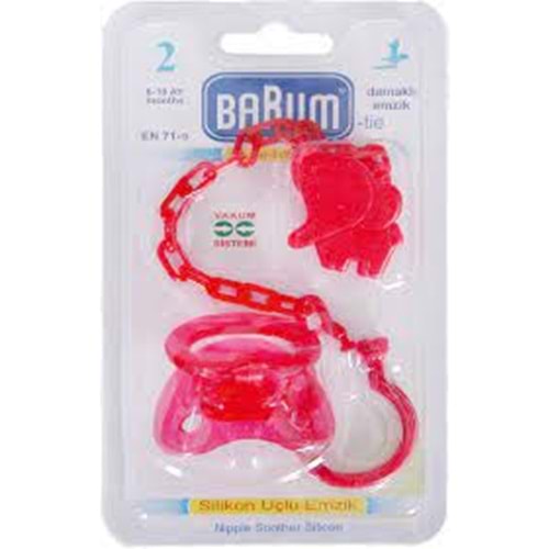 BARUM SİLİKON UÇLU DAMAKLI EMZİK NO:2