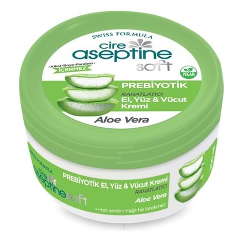 CİRE ASEPTİNE SOFT 200 ML. KAVANOZ