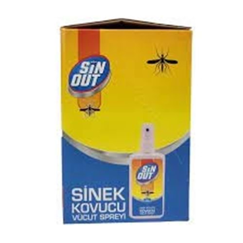 SİNOUT SİNEK KOVUCU VÜCUT SPREY