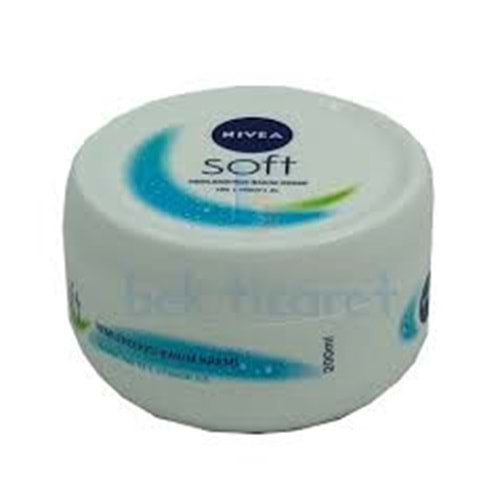 NİVEA SOFT KREM 200 ML. KAVANOZ