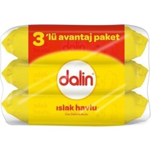 DALİN ISLAK HAVLU 3 LÜ