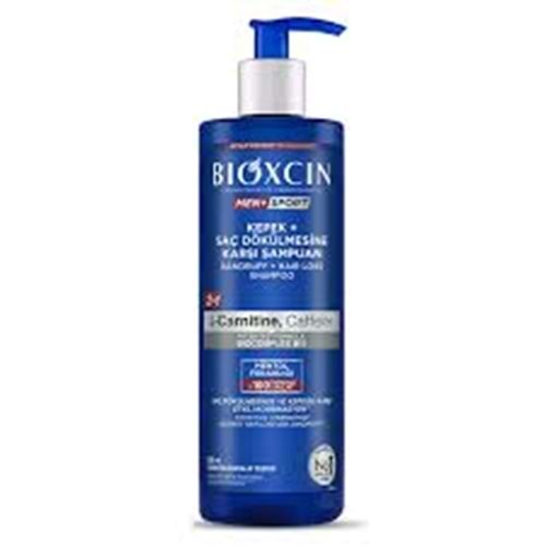 BİOXCİN MEN+SPORT KEPEK SAÇ DÖKÜLMESİNE KARŞI ŞAMP 500 ML