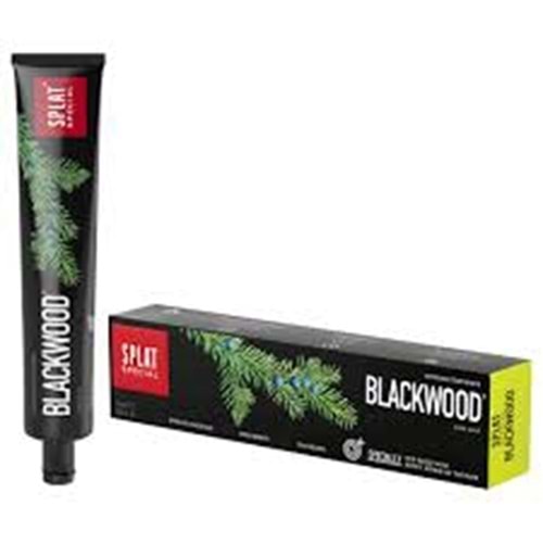 SPLAT DİŞ MACUNU SPECİAL BLACK WOOD 4 TON BEYAZLIK 75 ML