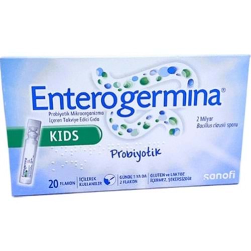 ENTEROGERMİNA KİDS PROBİYOTİK 10 FLAKON