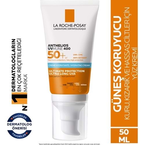 LA ROCHE PUSAY ANTHELIOS SPF50 HYDRATING CREAM GÜNEŞ KREMİ