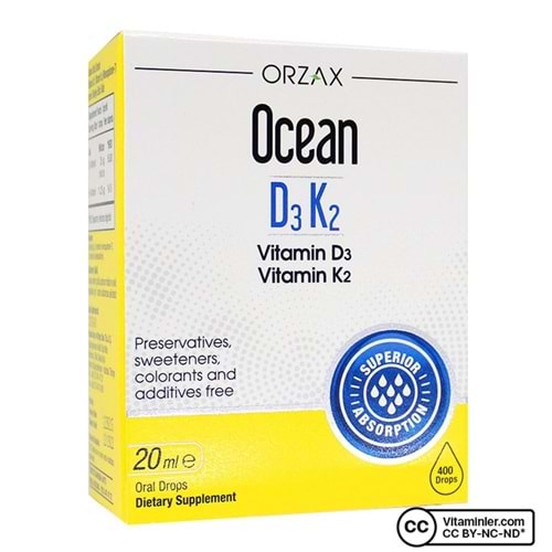 OCEAN D3 K2 VİTAMİN DAMLA