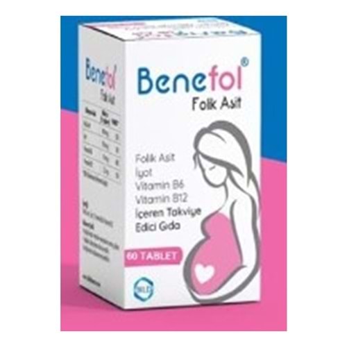 BENEFOL FOLİK ASİT 60 TABLET