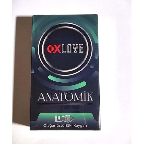 OXLOVE PREZERVATİF 10 LU ( ANATOMİK )