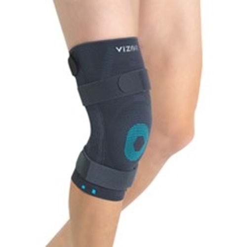 VİZOR 703 ÖRME PATELLA VE FLEXİBLE DES. DİZLİK M,L,XL,XXL