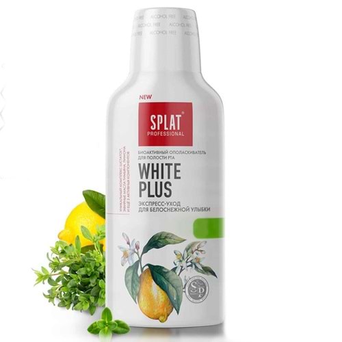 SPLAT PROFESSİONAL WHITE PLUS AĞIZ ÇALKALAMA SUYU 275 ML.
