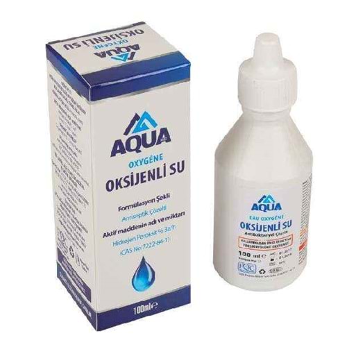 AQUA OKSİJENLİ SU 100 CC