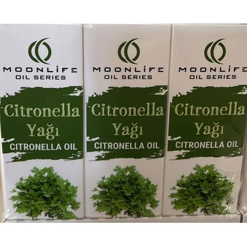 MOON LİFE DOĞAL CİTRONELLA YAĞI 20 ML ( NEMLENDİRİCİ )