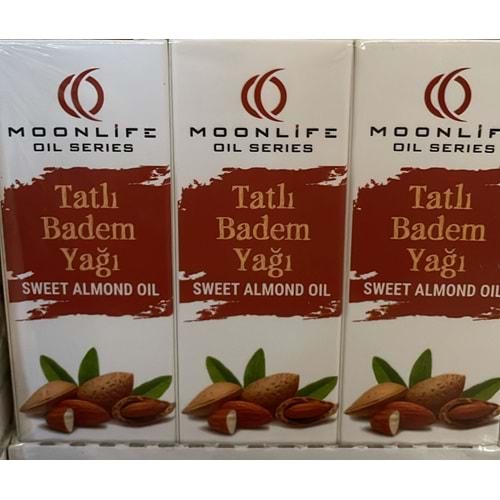 MOON LİFE DOĞAL TATLI BADEM YAĞI 20 ML