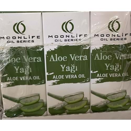 MOON LİFE DOĞAL ALOE VERA YAĞI 20 ML