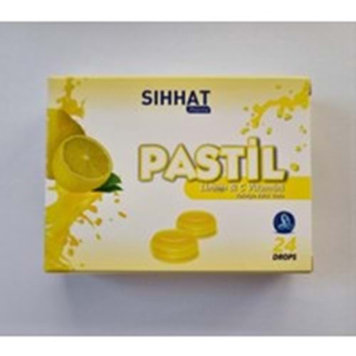 SIHHAT PASTİL C VİTAMİNLİ LİMON