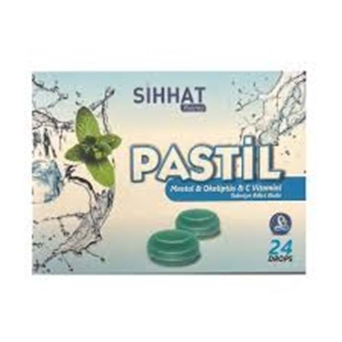 SIHHAT PASTİL C VİTAMİNLİ MENTOL OKALİPTUS