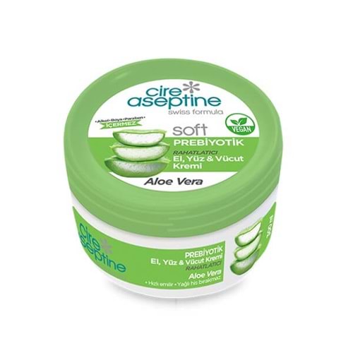 CİRE ASEPTİNE SOFT ALOE VERA ÖZLÜ KREM 30 ML.