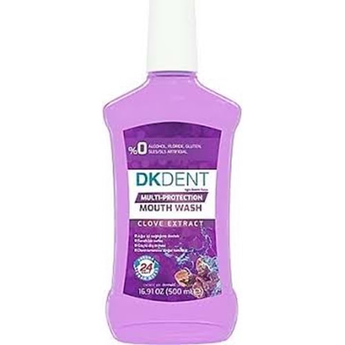 DERMOKİL DKDENT AĞIZ BAKIM SUYU CLOVE EXTRACT 500 ML.