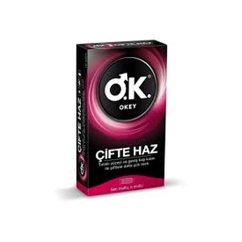 OKEY PREZERVATİF ÇİFTE HAZ