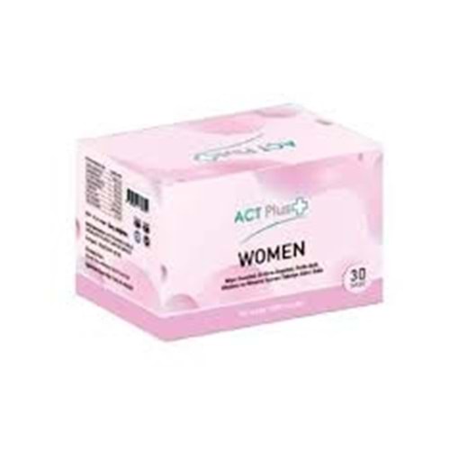 ACT PLUS WOMEN 30 SAŞE TAKVİYE EDİCİ GIDA ( 1 SAŞE 5000 MG DIR ) ( İNFERTİLİTE )