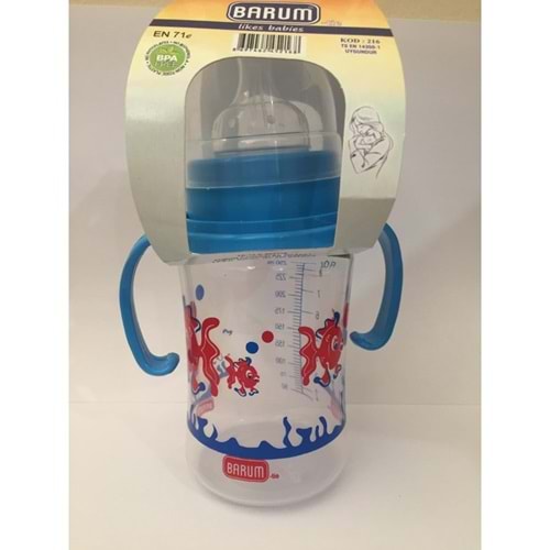 BARUM GENİŞ AĞIZLI BİBERON 250 ML.