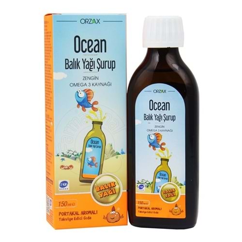 OCEAN ŞURUP PORTAKAL AROMALI 150 ML