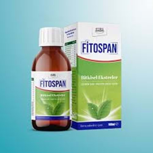 FİTOSPAN BİTKİSEL ÖKSÜRÜK ŞURUP 100 MLSKT:01/2028