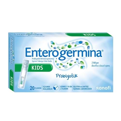 ENTEROGERMİNA KİDS PROBİYOTİK 20 FLAKON