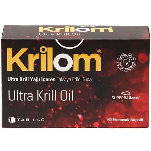KRİLOM OMEGA 3 30 KAPSÜL