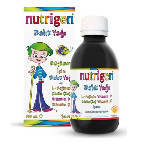 BALIK YAĞI SURUBU NUTRİGEN 200 ML