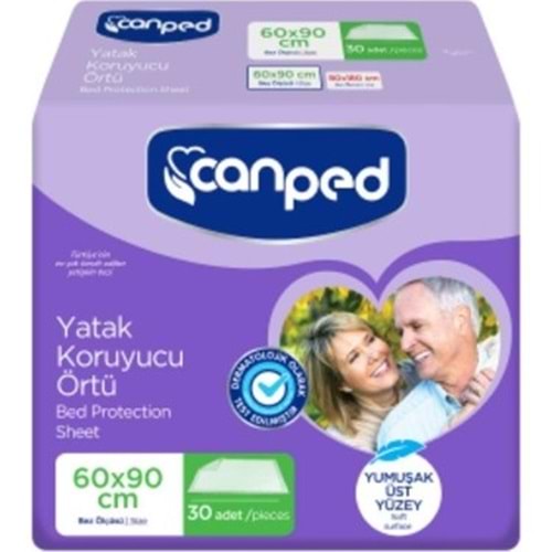 CANPED YATAK KORUYUCU SERME BEZ 60X90 30 LU