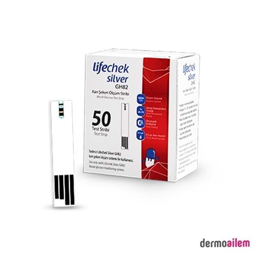LİFECHECK SİLVER ŞEKER STRİP 50 Lİ
