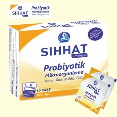 SIHHAT PROBİYOTİK TAKVİYE EDİCİ GIDA