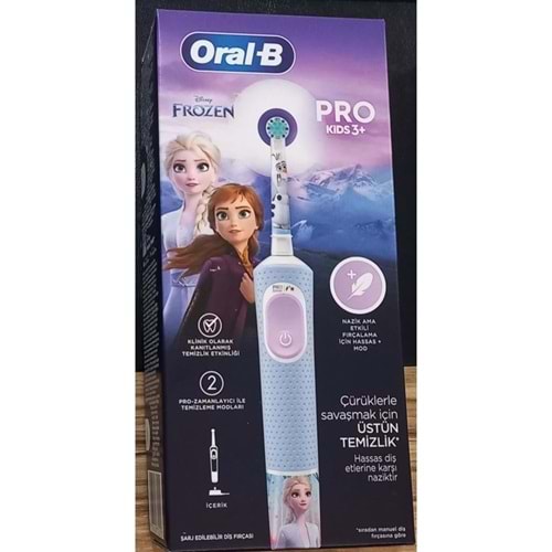 ORAL-B ŞARJLI DİŞ FIRÇASI VİTALTY FROZEN ÇOCUK
