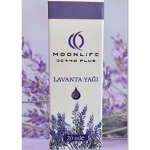 MOON LİFE ( DERMO PLUS ) SAF LAVANTA YAĞI 20 ML