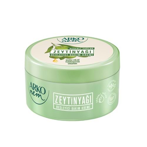 ARKO NEM ZEYTİNYAĞI BESLEYİCİ EL VE CİLT BAKIM KREMİ 250 ML.