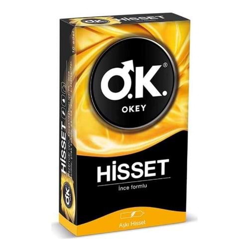 OKEY PREZERVATİF HİSSET İNCE FORMLU